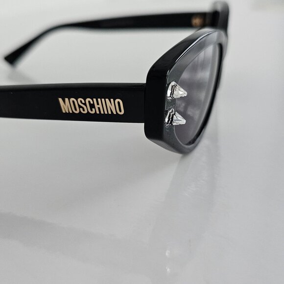 MOSCHINO Cat eye sunglasses with rhinestones NWOT! ๐๐๐ - Picture 11 of 15